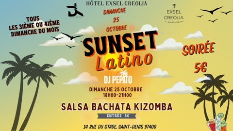Affiche : Sunset Latino