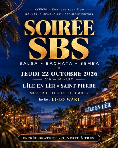 Affiche : SBS à L'Île en Lèr