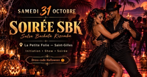 Affiche : Soirée SBK Spéciale Halloween à La Petite Folie