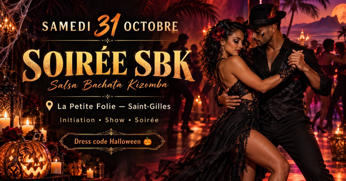 Affiche : Soirée SBK Spéciale Halloween à La Petite Folie