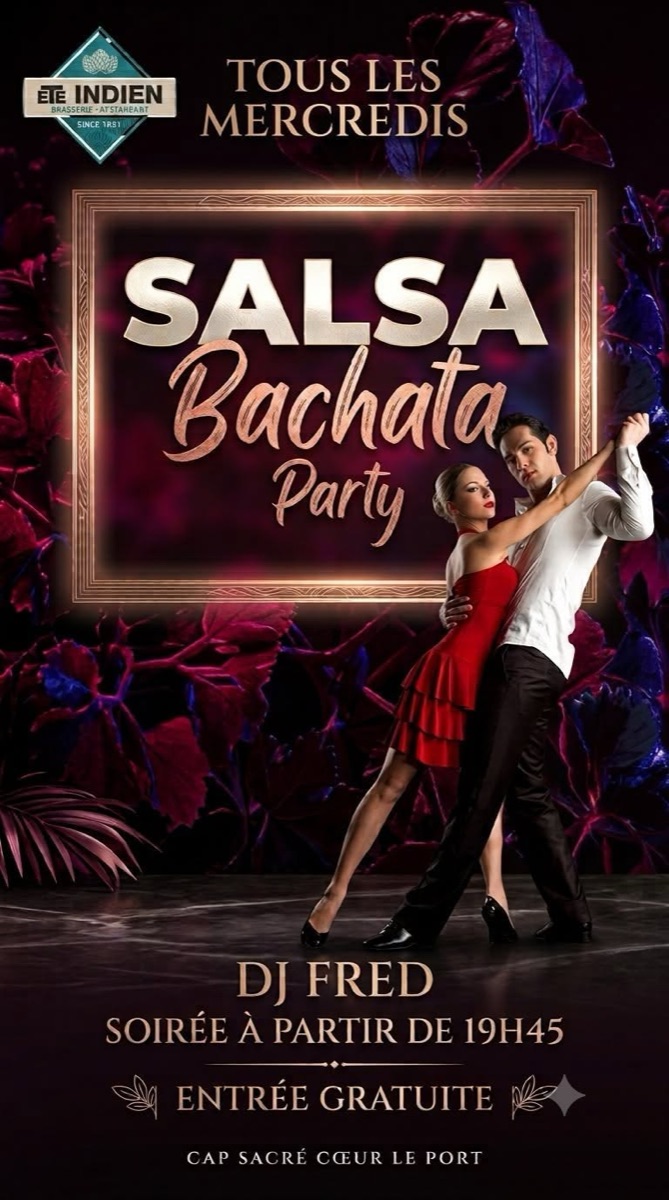 Affiche : Salsa · Bachata