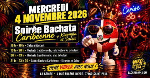 Affiche : Bachata Caribéenne