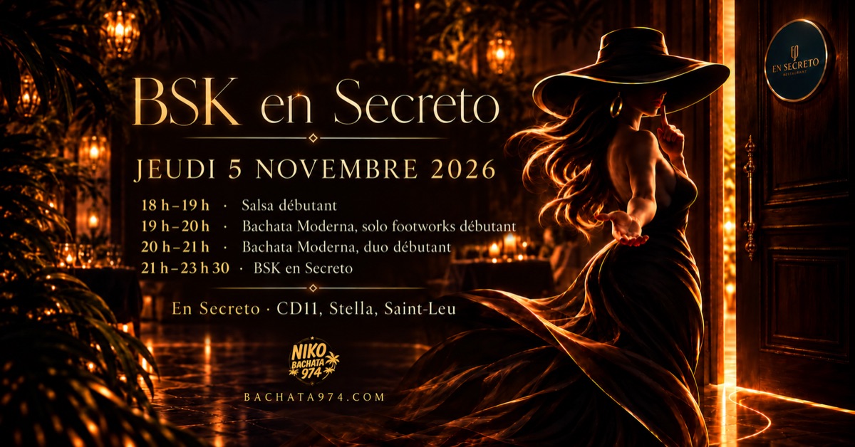 Affiche : BSK en Secreto