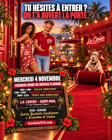 Affiche : Bachata Caribéenne